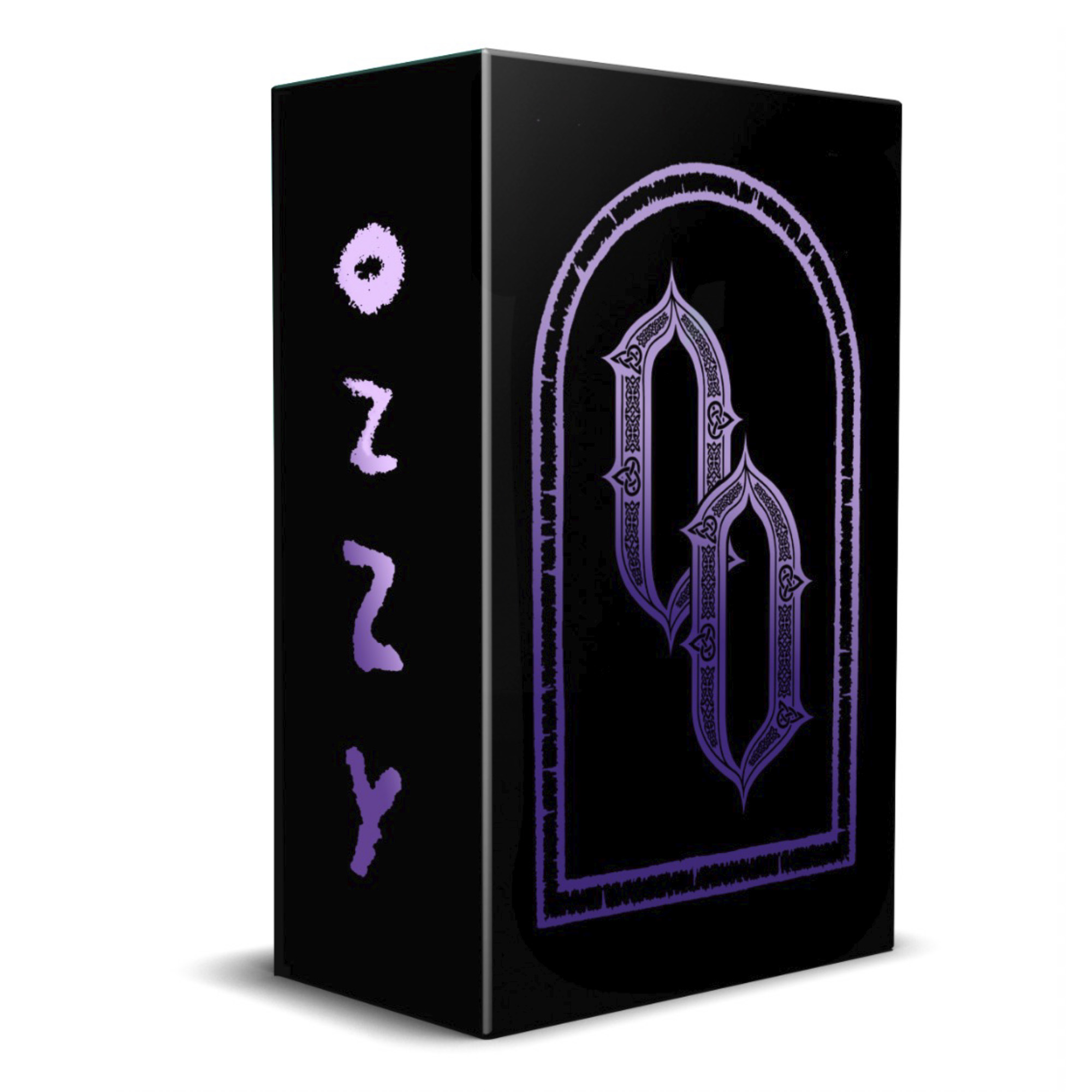 Box set showing Ozzy knuckle tattoo design on spine